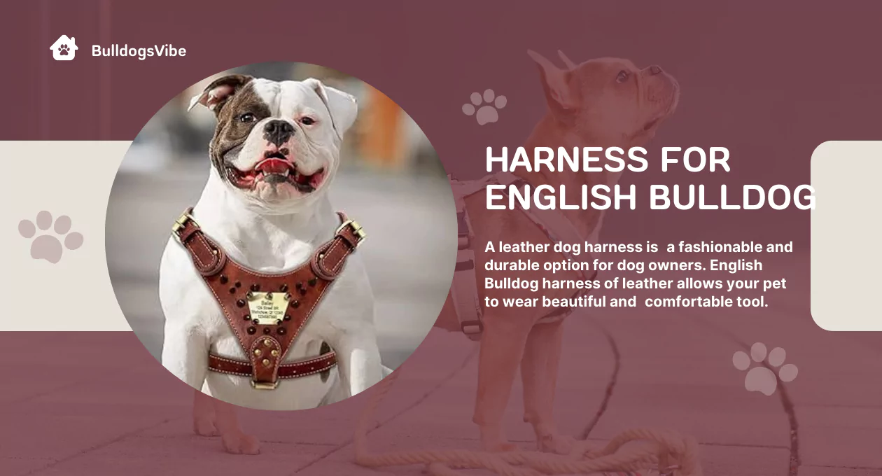 harness for english bulldog