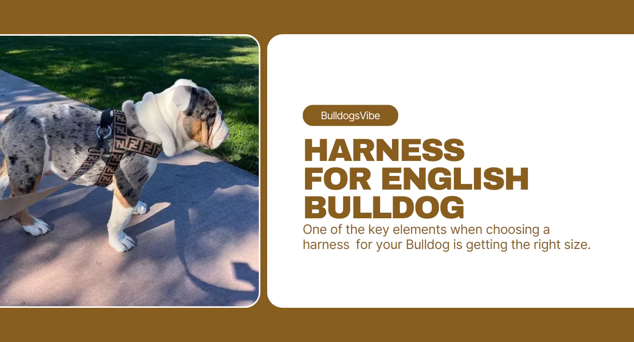 harness for english bulldog